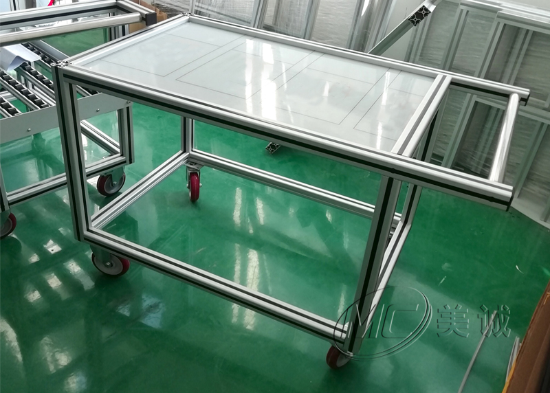 鋁型材小車成品，離不開模型圖的幫助