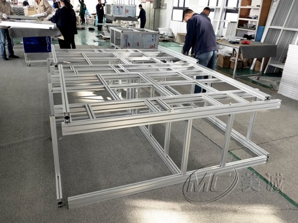 N95口罩機(jī)鋁型材機(jī)架現(xiàn)貨靠搶？交期靠搶？
